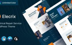Elecrix v1.0.2 Electrical Repair Services WordPress Theme
