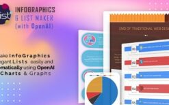 AI Infographic Maker (v8.3.2) iList Pro with OpenAI ChatGPT