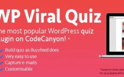 WordPress Viral Quiz Plugin v4.06 BuzzFeed Quiz Builder