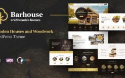 Barhouse v.1.1.6 – Wooden House Construction and Woodworks WordPress Theme