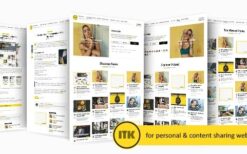Itaka v.1.7 – Content Sharing WordPress Theme