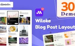 Wiloke Blog Post Layouts For Elementor v1.0.24