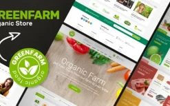 Greenfarm (v1.1.5) Organic Theme for WooCommerce WordPress