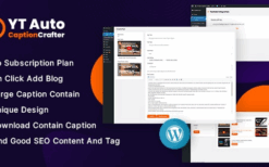 YT Auto Caption Crafter v1.0.0 – Video Content Generator WordPress Plugin