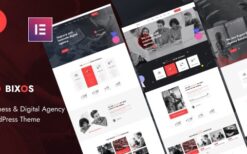 Bixos (v1.0.3) Business & Digital Agency WordPress Theme