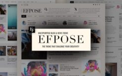 Efpose v2.1.7 Multipurpose Blog and Newspaper Theme
