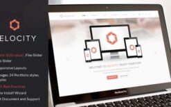 Velocity v1.8 Feature Rich Drupal Theme
