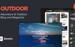 Outdoor v3.4 Adventure Blog and Magazine