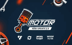 Motor v3.1.0 Cars, Parts, Service, Equipments and Accessories WooCommerce Store