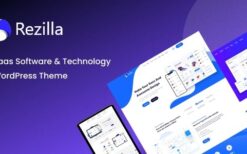 Rezilla (v1.0.0) SaaS Software & Technology WordPress Theme