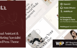 Etta (v1.14.0) Virtual Assistant & Marketing Specialist WordPress Theme