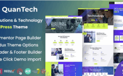 Quantech (v1.2.0) IT Solutions & Technology WordPress Theme