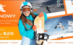 Snowy (v1.12.0) Ski Resort & Snowboarding WordPress Theme