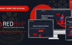RedHyip v1.2 Premium Theme For HYIPLAB