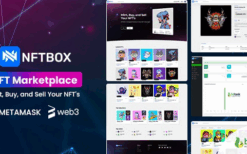 * NFTBOX v1.3 – NFT Marketplace Script