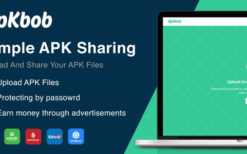 * Apkbob v1.0 – Simple APK Sharing Platform