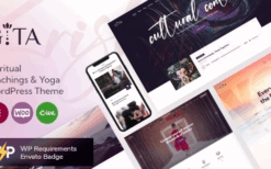 Gita v1.10.0 Spiritual Teachings & Yoga WordPress Theme