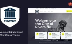 Townly v1.2 Government & Municipal WordPress Theme