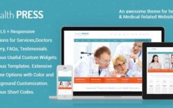 HealthPress v1.9.3 – Medical WordPress Theme