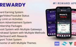 Rewardy v1.2 – Status App with Reward Points + PWA + Backend