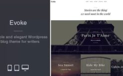Evoke (v2.5.6) Photo Stories WordPress Blog Theme