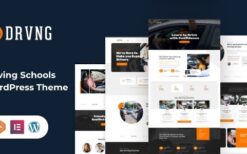 DRVNG v1.1.0 Driving School WordPress Theme