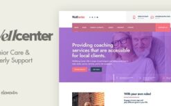 Wellcenter v1.4 Senior Care & Support WordPress Theme
