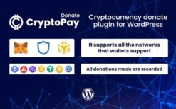 CryptoPay Donate v1.3.1 – Cryptocurrency donate plugin