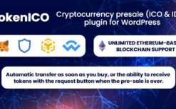 TronICO v1.0.1 TRC20 token presale (ICO & IDO) plugin for WordPress