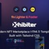 Xhibiter (v1.8) NFT Marketplace HTML Template