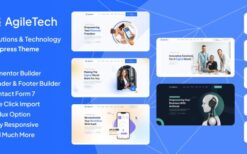 Agiletech v1.0.7 IT Solutions Service WordPress Theme