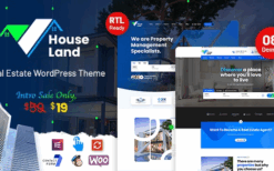 Houseland v1.2 – Real Estate WordPress Theme