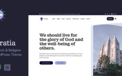 Gratia (v1.1) Church & Religion WordPress Theme