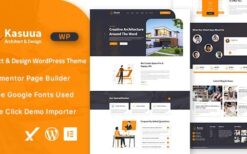 Kasuua (v1.0.0) Architect & Design WordPress Theme