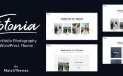 Fotonia (v1.7.1) Portfolio Photography Theme for WordPress