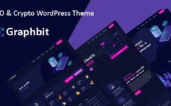 Graphbit (v1.0) ICO & Crypto Bootstrap WordPress Theme