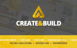 Create & Building (v1.0) WordPress Theme