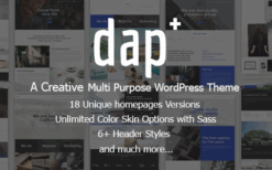 Dap v1.0 – Creative MultiPurpose WordPress Theme