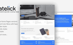 Matelick v1.0 Soft Material Corporate WordPress Theme