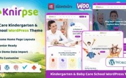 Knirpse v1.6.7 Kindergarten & Baby Care WordPress Theme