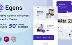 Egens v1.0 – Creative Agency WordPress Theme