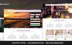 CountryHolidays v1.0 – WordPress Country Hotel and Bed