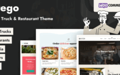 Stego v1.1.1 Food Truck & Restaurant Theme