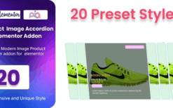 WooCommerce Product Image Accordion For Elementor v1.0