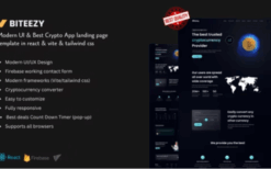Biteezy v1.0 – The best trading cryptocurrecy landing page