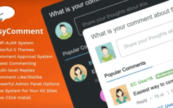 easyComment v3.0.0 PHP Comment Script