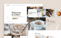 Cafert v1.0 Cafe and Restaurant WordPress Theme
