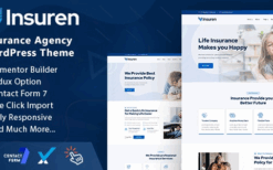 Insuren v1.0 Insurance Agency WordPress Theme