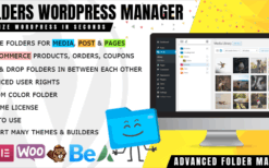 iFolders (v1.3.7) Ultimate WordPress & Woo Folder Manager