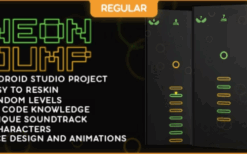 Neon Jump (REGULAR) v1.0 – ANDROID – BUILDBOX CLASSIC game